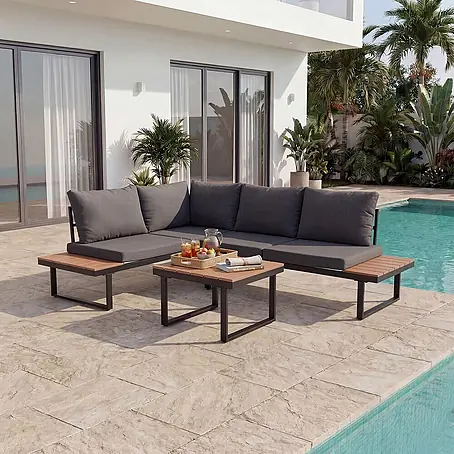 HOMAVO  Loungemöbel-Set