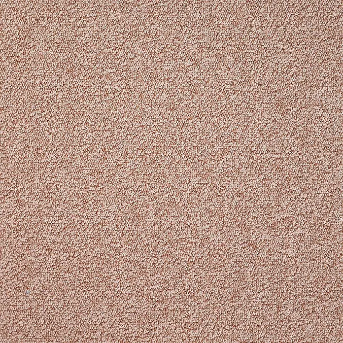 Bricoflor Teppichboden Meterware 6,5x4m, Schlinge meliert, hell-braun terra - Schlinge, 100 % Polyamid (PA), hell-braun terra - Pfirsichfarbener Teppich mit gesprenkelter Schlingenstruktur.