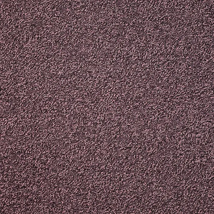 Bricoflor Teppichboden Meterware 2x4m, Schlinge meliert, lila - Schlinge, 100 % Polyamid (PA), lila - Nahaufnahme eines strukturierten, rötlich-braunen Stoffes, möglicherweise Teppich oder Polsterung.