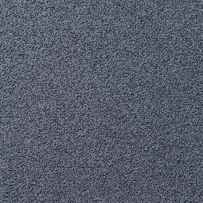 Bricoflor Teppichboden Meterware 6x5m, Schlinge meliert, dunkel-grau - Schlinge, 100 % Polyamid (PA), dunkel-grau - Dunkelblau-graue, strukturierte Teppich- oder Stoffoberfläche mit dichter, melierter Optik.