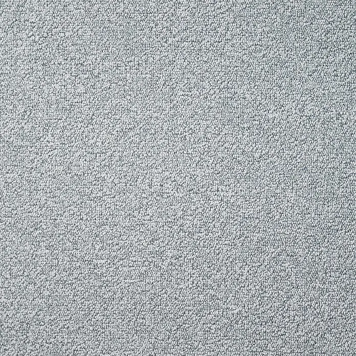 Bricoflor Teppichboden Meterware 4,5x5m, Schlinge meliert, hell-grau weiß - Schlinge, 100 % Polyamid (PA), hell-grau weiß - Hellgrauer, strukturierter Teppich mit melierter Schlingenoberfläche.