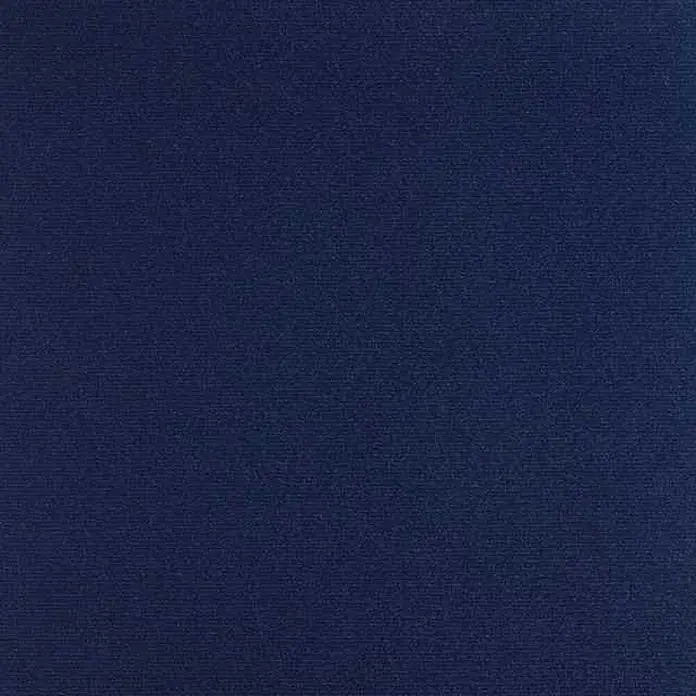 Bricoflor Teppichboden Meterware 4,5x4m, Velours uni, dunkel-blau - Velours, 100 % Polyamid (PA), dunkel-blau - Dunkelblauer strukturierter Stoffmuster.