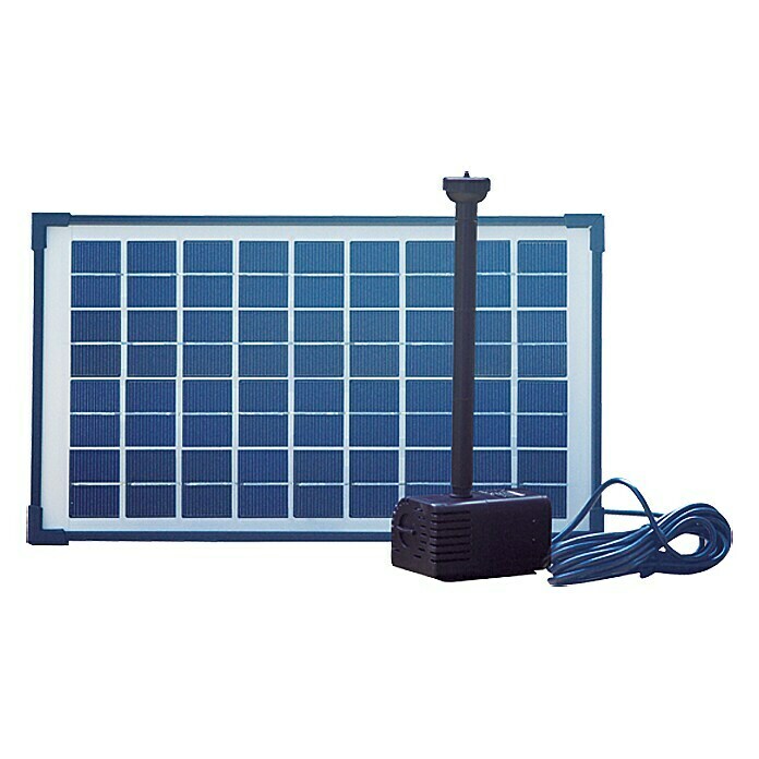 Heissner Solar-Teichpumpenset NSP 610 (Fördermenge pro Std.: 610 l)