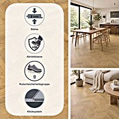 Egger Laminat NatureSense (Weinburg Eiche hell, Fischgrät, 1 292 x 327 x 8 mm) | BAUHAUS