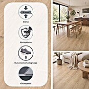 Egger Laminat NatureSense (Ortega Eiche natur, Landhausdiele, 1 292 x 327 x 8 mm) | BAUHAUS