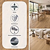Egger Laminat NatureSense (Wildeiche Natur, Landhausdiele, 1 292 x 193 x 7 mm) | BAUHAUS