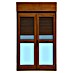 Balconera de PVC practicable-oscilobatiente 