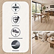 Egger Laminat NatureSense Promo (Berdal Eiche hell, Landhausdiele, 1 292 x 193 x 8 mm) | BAUHAUS