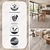 LOGOCLIC Aquaprotect Smart Silent Laminat Lombok Oak (Lombok Oak, Landhausdiele, 1 288 x 195 x 7 mm) | BAUHAUS