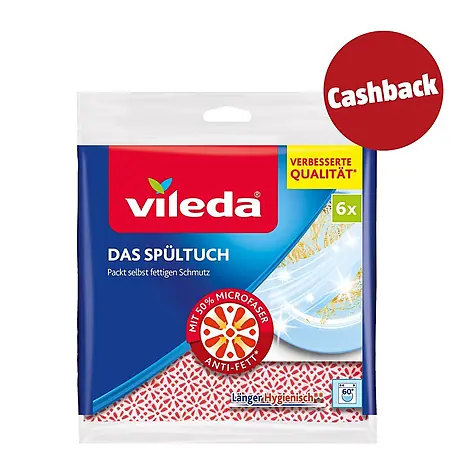 Vileda Microfibre Spültuch XXL-Pack