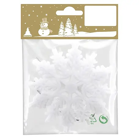 Geroma  Christbaumschmuck Schneeflocke