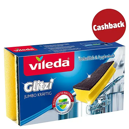 Vileda Glitzi Spülschwamm Jumbo kräftig