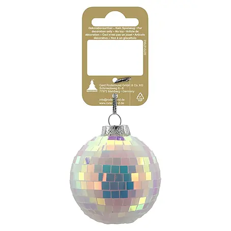 Christbaumschmuck Stern aus Plüsch
