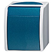 Busch-Jaeger Ocean Aan/uit wisselschakelaar (Blauwgroen, Opbouw, IP44)