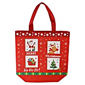 Tragetasche Merry Christmas (Rot, Polyester) | BAUHAUS