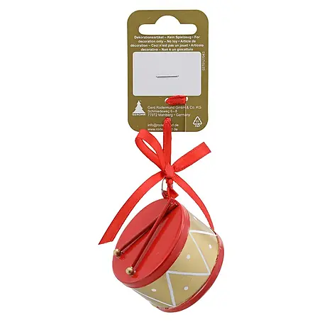 Geroma  Christbaumschmuck Trommel