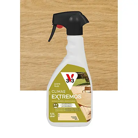 V33  Aceite para teca Mobiliario Jardín