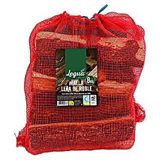 Legua Leña para encender  Roble (Roble en malla, 8 kg, 1 ud.)