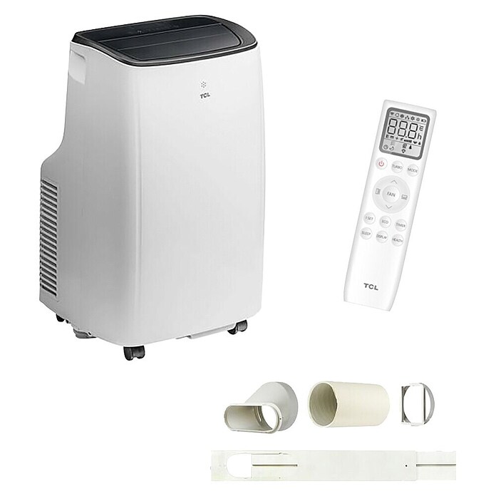 TCL Mobiles Klimagerät PDL-Serie (2 600 W, Raumgröße: 26 m², Weiß) | BAUHAUS