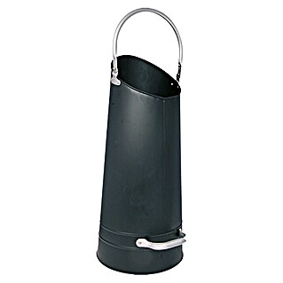 Lienbacher Recipiente para pellets y carbón (Acero, Altura: 60 cm)