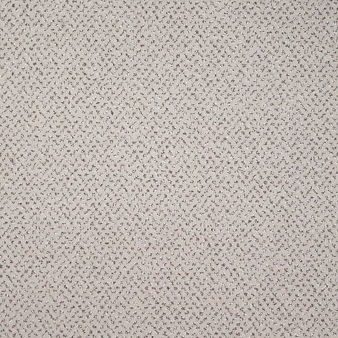 Bricoflor Teppichboden Meterware 6x4m, Velours gemustert, hell-grau - Velours, 100 % Polyamid (PA), hell-grau - Hellgraubeiger strukturierter Stoff mit unregelmäßigem, gesprenkeltem Muster.