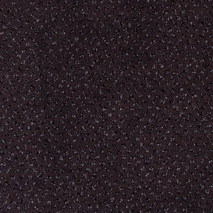 Bricoflor Teppichboden Meterware 8,5x4m, Velours gemustert, anthrazit violett - Velours, 100 % Polyamid (PA), anthrazit violett - Dunkelbrauner Strukturstoff mit gesprenkelten grauen und schwarzen Flecken, ähnlich Teppich oder Polsterung.