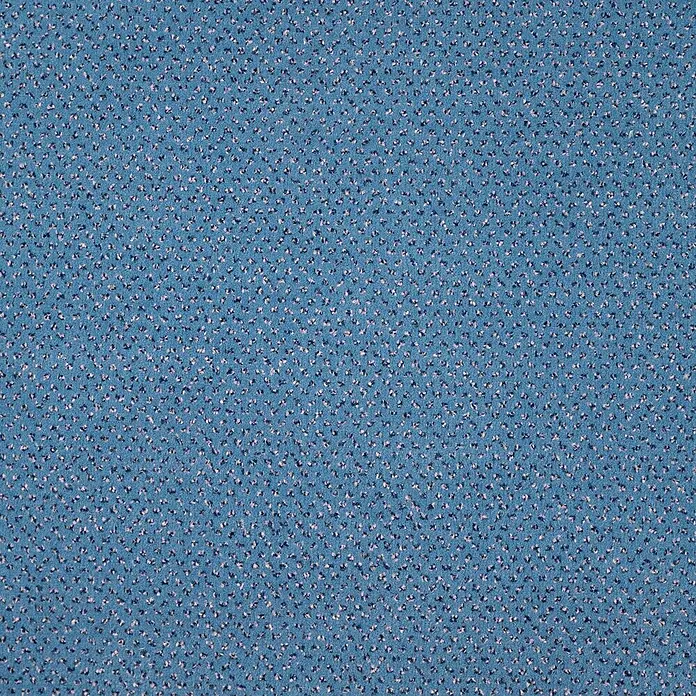 Bricoflor Teppichboden Meterware 5x4m, Velours gemustert, hell-blau - Velours, 100 % Polyamid (PA), hell-blau - Blauer, gesprenkelter Textilstoff.