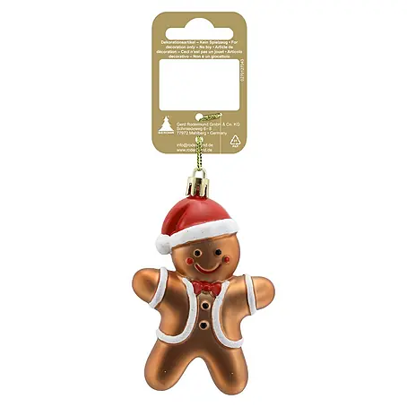 Geroma  Christbaumschmuck Lebkuchenmann