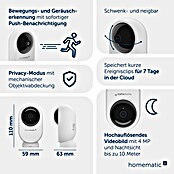Homematic IP Innenkamera Smart Home HmIP-CI-PL (Weiß) | BAUHAUS