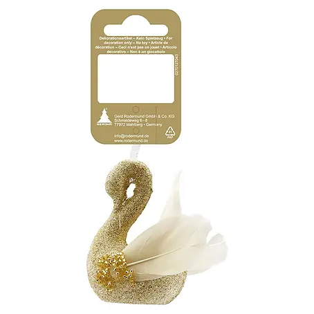 Geroma  Christbaumschmuck Schwan