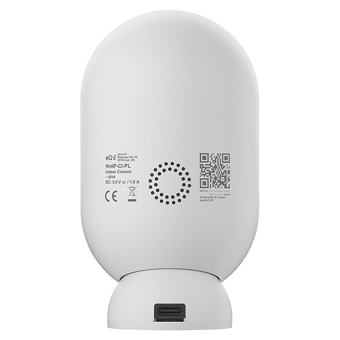 Homematic IP Innenkamera Smart Home HmIP-CI-PL (Weiß) | BAUHAUS