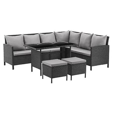 SVITA  Loungemöbel-Set MADISON