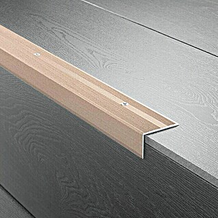 LOGOCLIC Treppenkantenprofil 293 (Sahara, 1 m x 40 mm x 25 mm, Montageart: Schrauben)