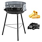 Holzkohlegrill Partyset (Durchmesser Grillfläche: 33 cm, Schwarz) | BAUHAUS