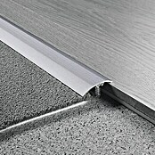 LOGOCLIC Anpassprofil (Edelstahl matt, 0,9 m x 37 mm, Montageart: Schrauben)