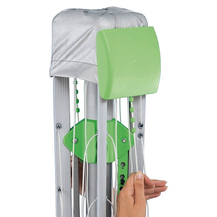 Juwel Wäschespinne Novaplus 600 Lift (Länge Wäscheleine: 51 m, Belastbarkeit: 5 - 6 Waschmaschinenfüllungen)