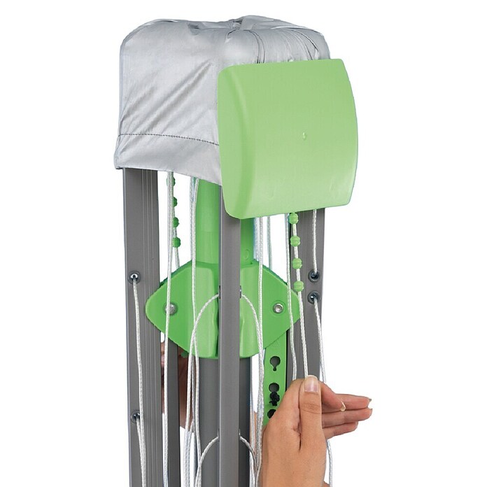 Juwel Wäschespinne Nova Plus Evolution Lift (Länge Wäscheleine: 51 m, Belastbarkeit: 5 - 6 Waschmaschinenfüllungen)