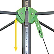 Juwel Wäschespinne Nova Plus Evolution Lift (Länge Wäscheleine: 51 m, Belastbarkeit: 5 - 6 Waschmaschinenfüllungen)