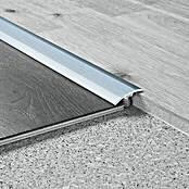 LOGOCLIC Overgangsprofiel (Zilver, 0,9 m x 30 mm, Montagemethode: Schroeven)