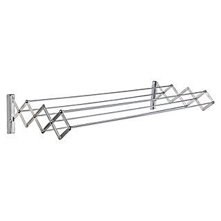 Juwel Wandwäschetrockner RUCKZUCK (Breite: 120 cm, Silber)