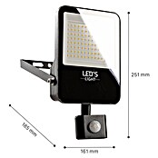 LED reflektor  (50 W, 6.000 lm, 4.000 K, Do x Š x V: 18,5 mm x 16,1 cm x 25,1 cm) | Gradbeni reflektorji | Luči za delavnico | Elektro in svetila | Izdelki | BAUHAUS