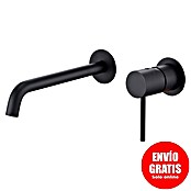 Camargue Natur Grifo de lavabo empotrado (Negro, Mate) | BAUHAUS