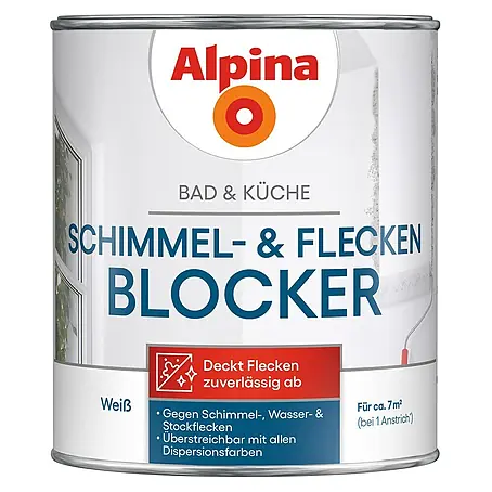 Alpina  Wandfarbe Schimmel- & Fleckenblocker