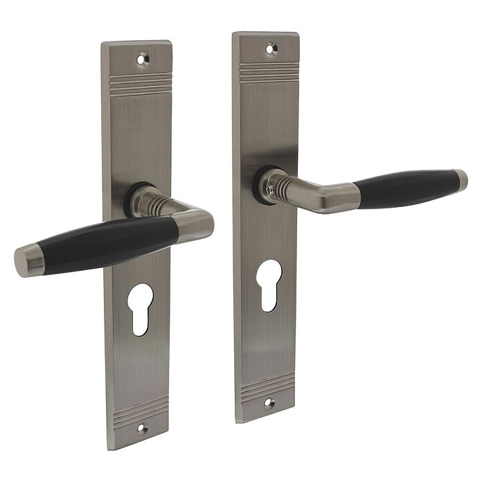 Intersteel Deurklink Ton Basic (Nikkel, Profielcilindergat) | BAUHAUS