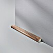 LOGOCLIC Viertelstab Nussbaum (2,5 m x 14 mm x 14 mm, Viertelrund)