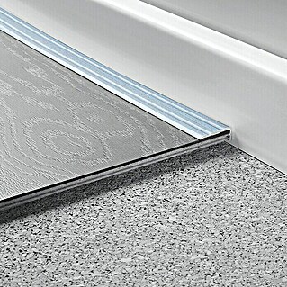 LOGOCLIC Winkelprofil 160 (Silber, 2,7 m x 24,5 mm x 10 mm, Montageart: Kleben)
