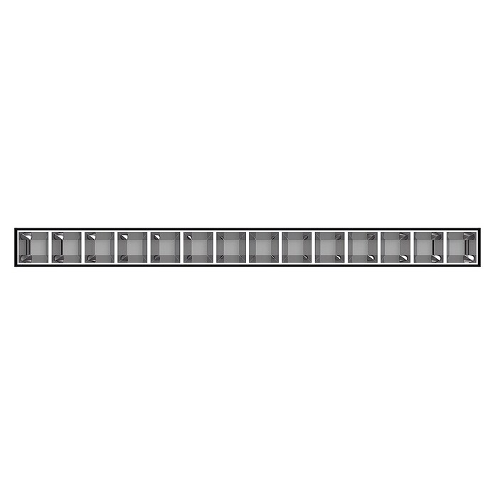 REV LED-Lichtleiste Office Raster (L x B x H: 60 x 5 x 7,5 cm, Lichtfarbe: Neutralweiß, 24 W, 230 V) | BAUHAUS