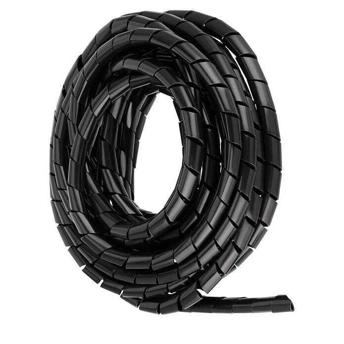 SPIRALSCHLAUCH 8MM  5M SCHWARZ          VOLTOMAT