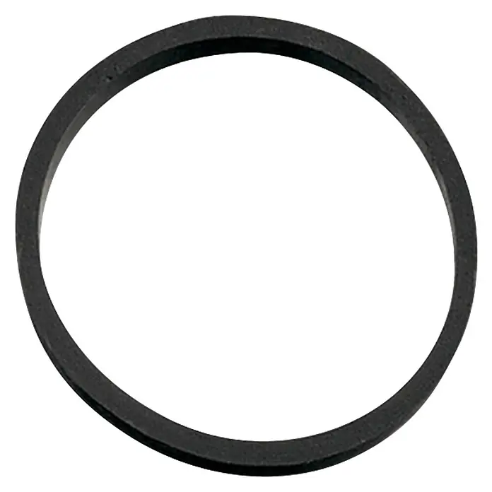 Geberit Gummidichtung - Außendurchmesser: 56 mm, Passend für: Spülkästen - Schwarzer runder Gummiring, oft als Antriebsriemen oder Dichtung verwendet.