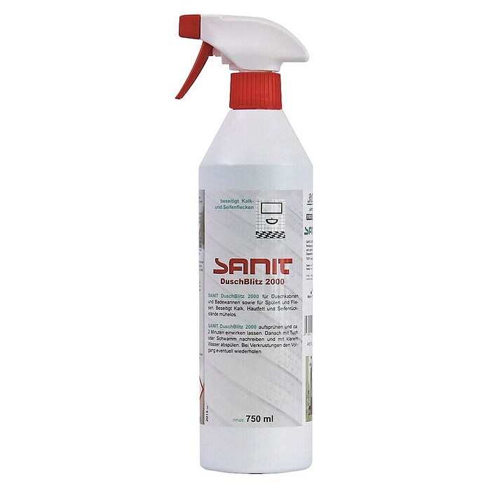 Sanit Dusche- & Badreiniger Duschblitz (750 ml) | BAUHAUS